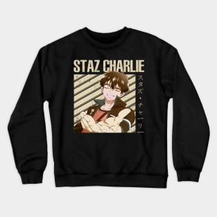 Staz & Bell A Devilish Duo in Lad Tee Crewneck Sweatshirt